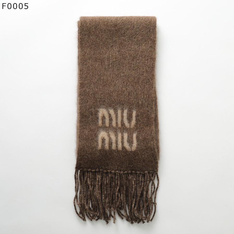 miu miu ウールブレンド マフラー miu miu（ミュウミュウ） マフラー 5FS062 2CQD レディース モヘア