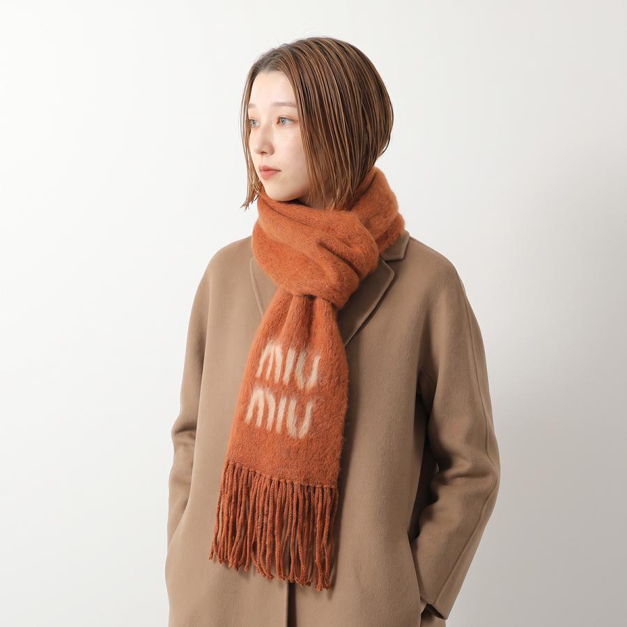 miu miu（ミュウミュウ） マフラー 5FS062 2CQD レディース モヘア