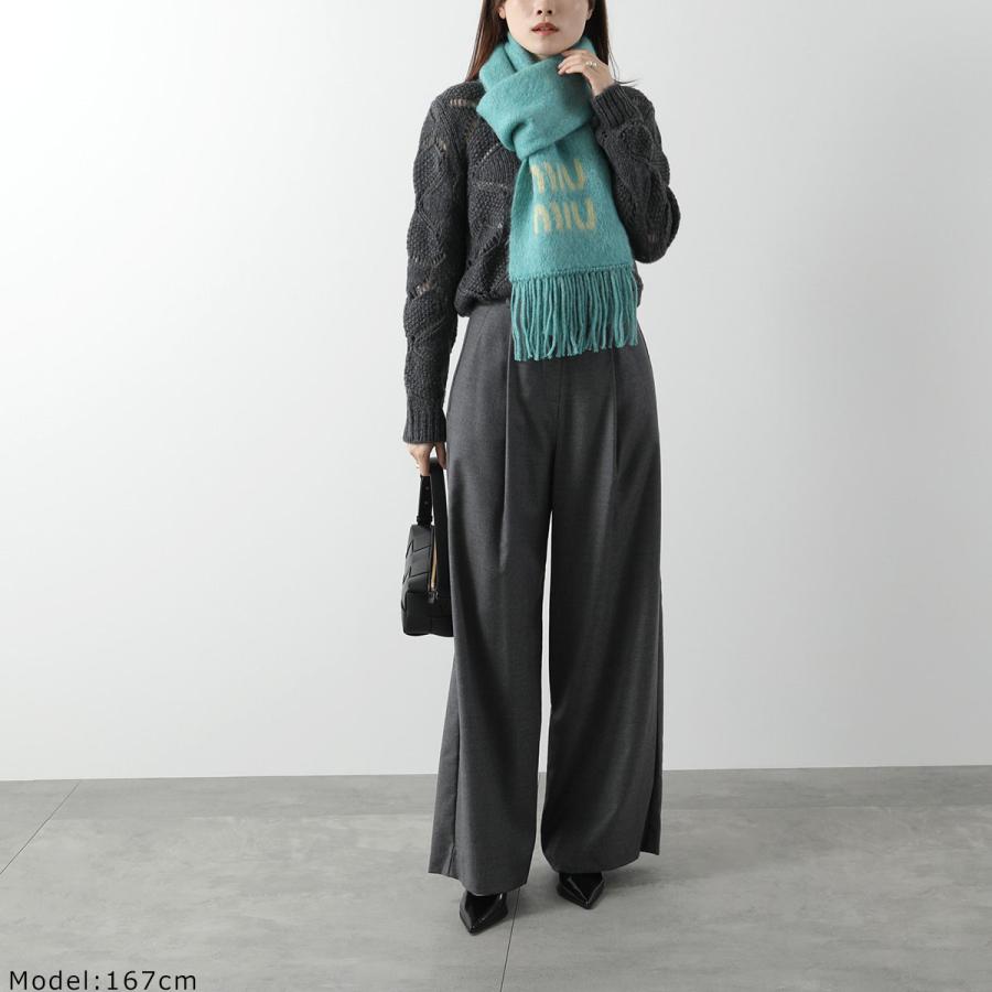 miu miu（ミュウミュウ） マフラー 5FS062 2CQD レディース モヘア