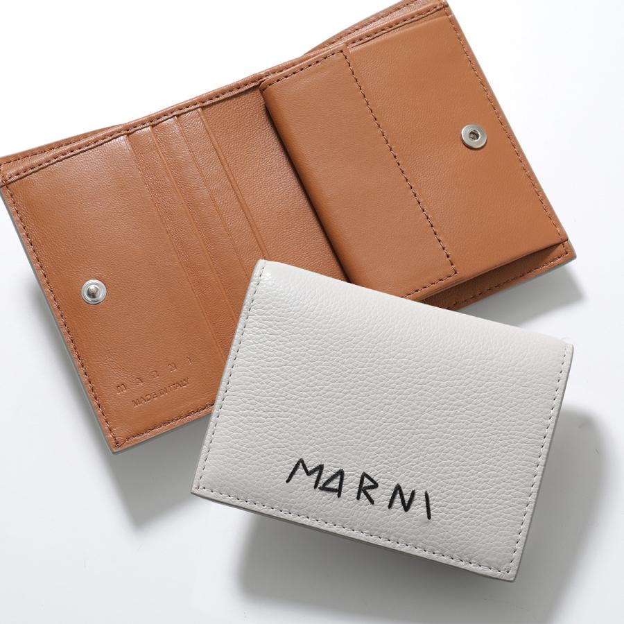 MARNI マルニ 二つ折り財布 PFMOQ14Q10 P6533 レディース レザー MARNI マルニ 二つ折り財布 PFMOQ14Q10 P6533 レディース レザー