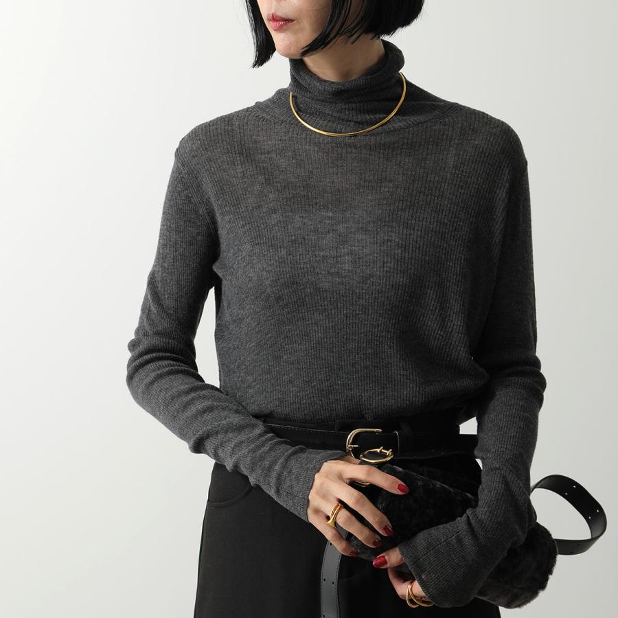 極美品❤️Plage プラージュ カシミヤ100 タートルネックニット　チャコール plage（プラージュ）の「カシミヤ混タートルネックプルオーバー