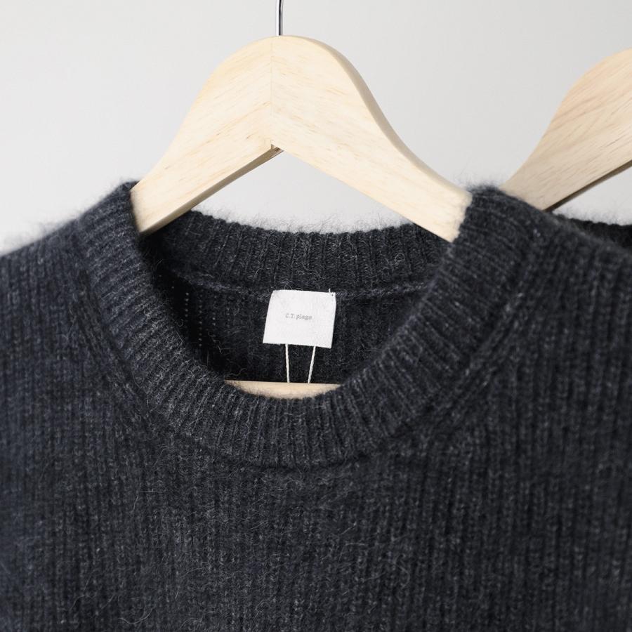 C.T.plage（シーティープラージュ） セーター Raccoon fox crew neck