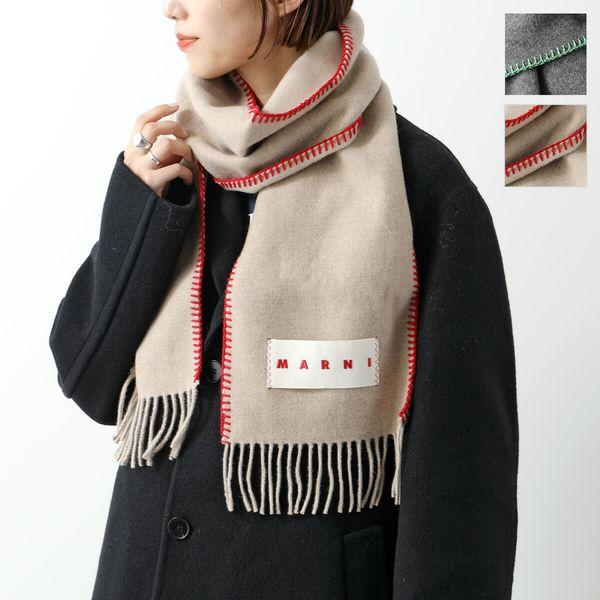 MARNI マルニ マフラー SCZC0068Y0 UAW031 レディース ロゴ MARNI マルニ マフラー SCZC0068Y0 UAW031 レディース ロゴ