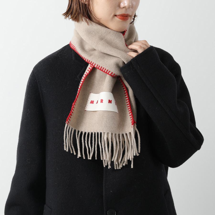 MARNI マルニ マフラー SCZC0068Y0 UAW031 レディース ロゴ MARNI マルニ マフラー SCZC0068Y0 UAW031 レディース ロゴ
