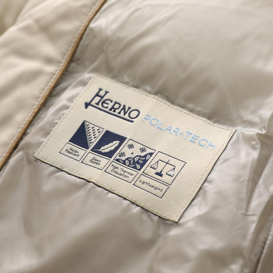 HERNO ヘルノ ダウンコート PI001948D 12414Z レディース Aシェイプ 撥水加工 フェイクファー フード付 カラー3色 PI001948D12414Z9300の画像