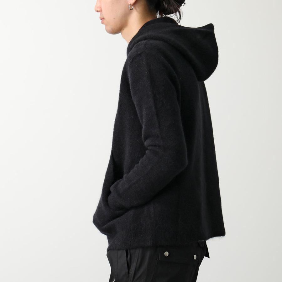 Rick Owens リックオウエンス パーカー ZIPPED HOODIE LONG Rick Owens リックオウエンス パーカー ZIPPED HOODIE LONG