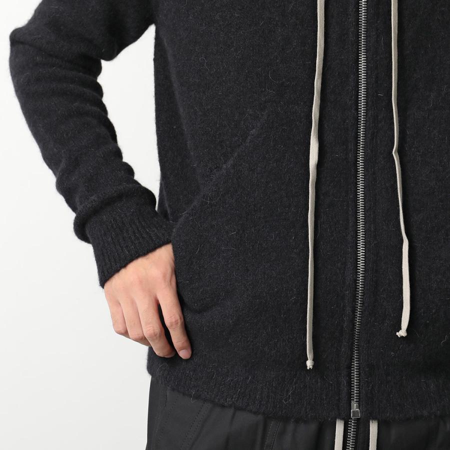 Rick Owens リックオウエンス パーカー ZIPPED HOODIE LONG Rick Owens リックオウエンス パーカー ZIPPED HOODIE LONG