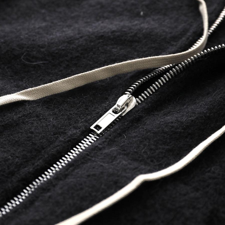 Rick Owens リックオウエンス パーカー ZIPPED HOODIE LONG Rick Owens リックオウエンス パーカー ZIPPED HOODIE LONG
