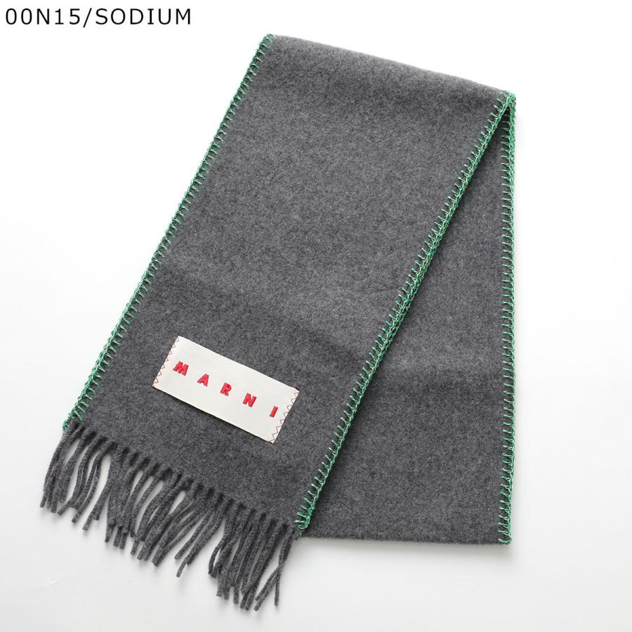 MARNI マルニ マフラー SCZC0068Y0 UAW031 メンズ ロゴ フリンジ MARNI マルニ マフラー SCZC0068Y0 UAW031 メンズ ロゴ フリンジ