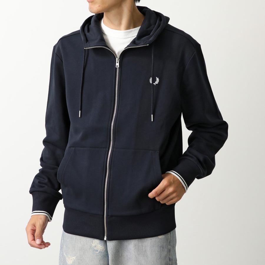 FRED PERRY（フレッドペリー） パーカー HOODED ZIP THROUGH