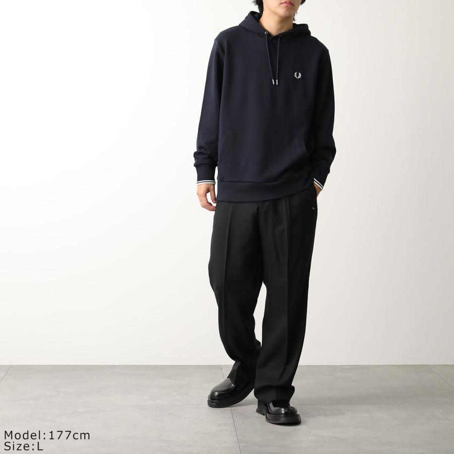 FRED PERRY（フレッドペリー） パーカー TIPPED HOODED SWEATSHIRT