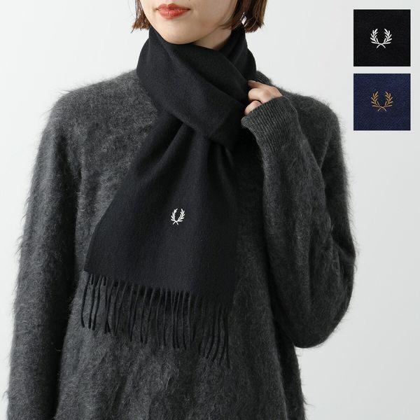 FRED PERRY フレッドペリー マフラー Lambswool Scarf C4126 