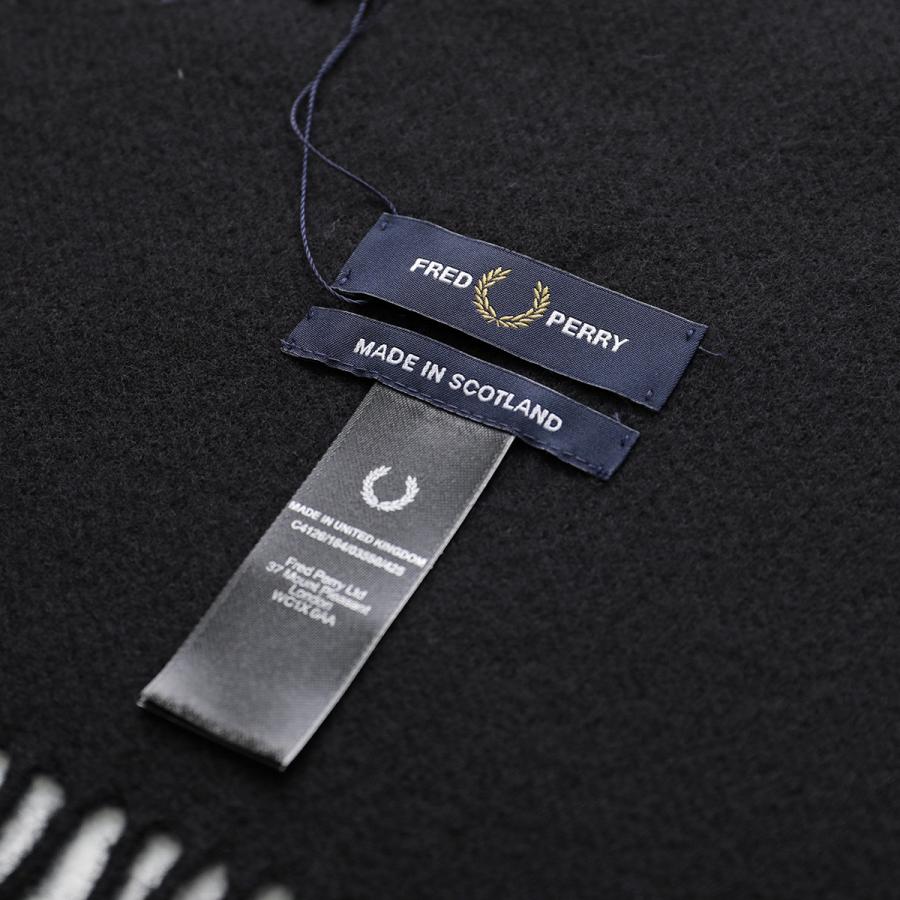 FRED PERRY（フレッドペリー） マフラー Lambswool Scarf C4126