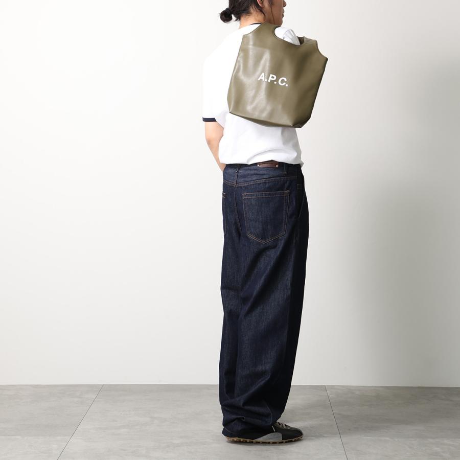 APC A.P.C. アーペーセー トートバッグ  tote ninon small ニノン スモール PUAAT M61861 レディース エコレザー ロゴ 鞄 カラー6色の画像