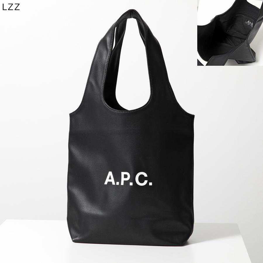 APC A.P.C. アーペーセー トートバッグ  tote ninon small ニノン スモール PUAAT M61861 レディース エコレザー ロゴ 鞄 カラー6色の画像