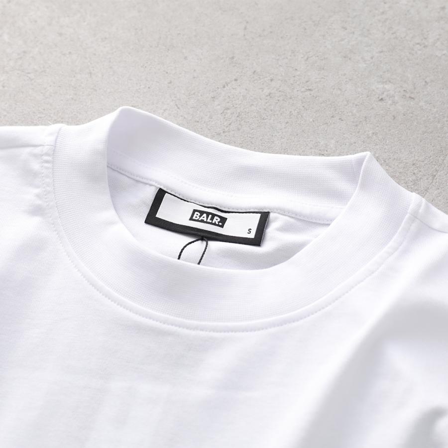 BALR.（ボーラー） カットソー GAME DAY BOX FIT LONG SLEEVE T-SHIRT