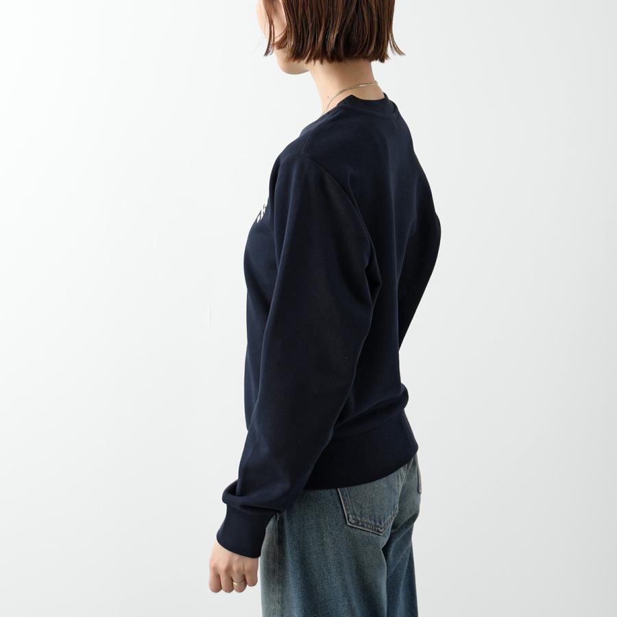 APC A.P.C. アーペーセー トレーナー COHBN F27915 レディース スウェットシャツ 長袖 クルーネック コット ロゴ刺繍 カラー2色の画像