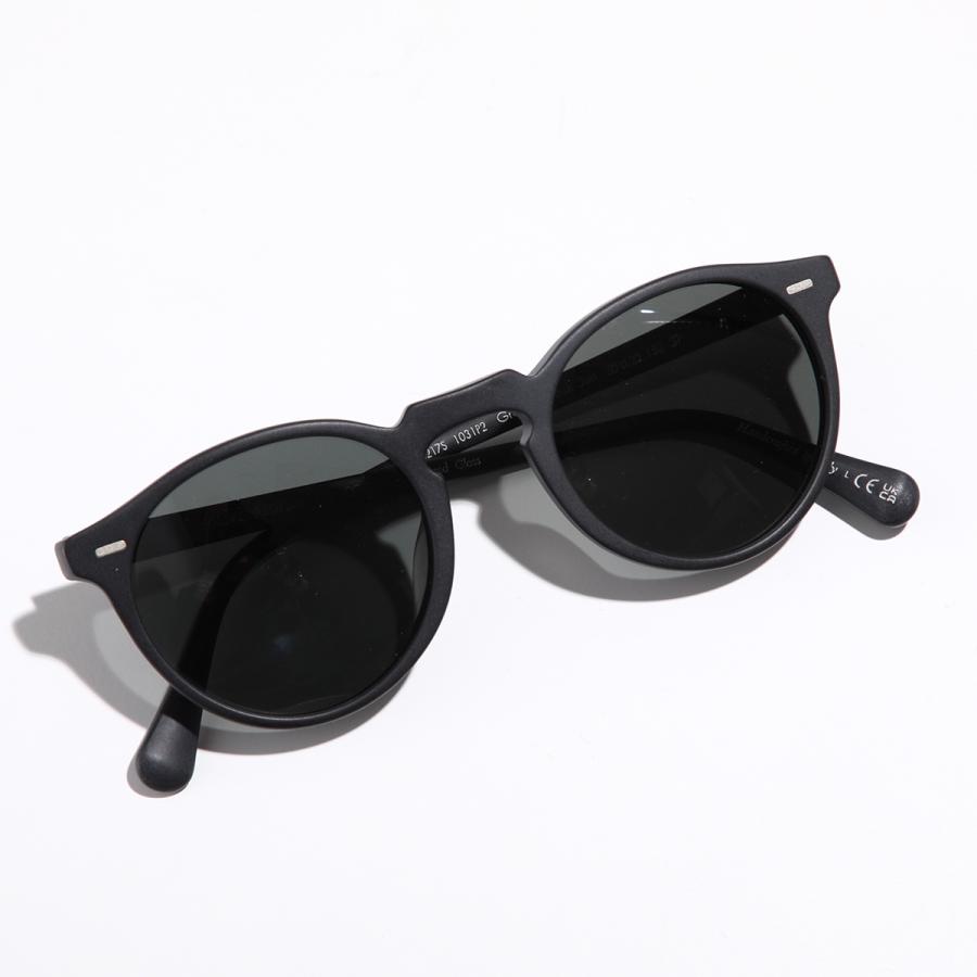 新品未使用 オリバーピープルズ ROMARE サングラス 日本製 ブラック OLIVER PEOPLES（オリバーピープルズ） サングラス Gregory Peck Sun