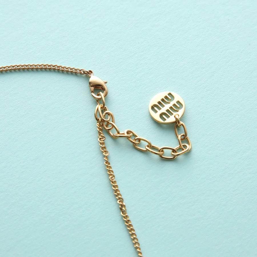 miu MIUMIU ミュウミュウ ネックレス 5IC127 2F89 レディース miu MIUMIU ミュウミュウ ネックレス 5IC127 2F89 レディース