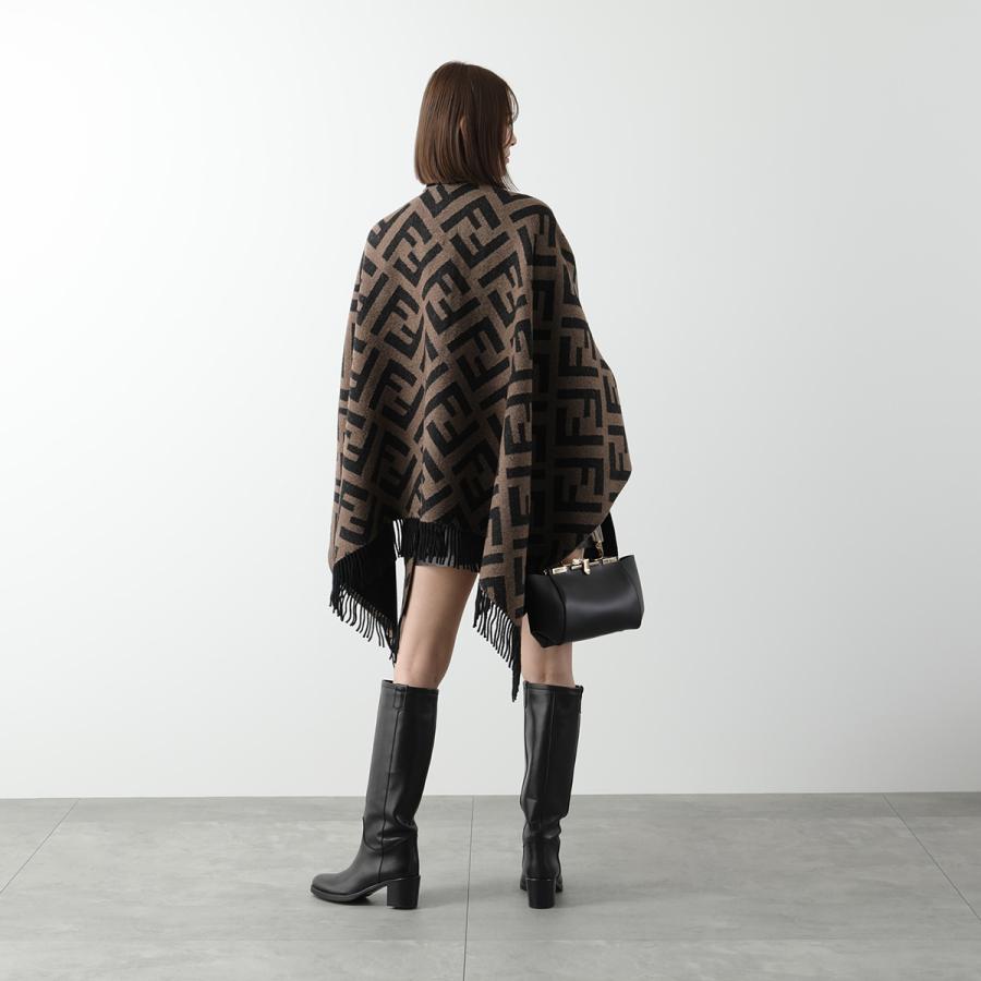 FENDI フェンディ ポンチョ FXX715 AEOW レディース フリンジ FENDI フェンディ ポンチョ FXX715 AEOW レディース フリンジ
