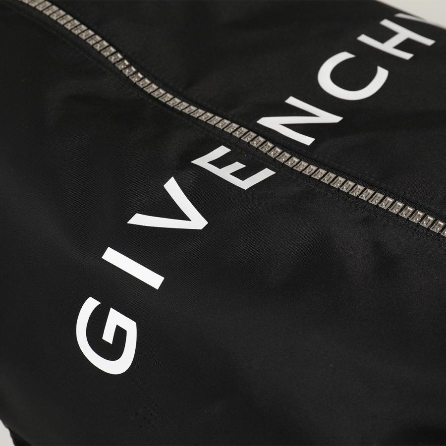 GIVENCHY ジバンシィ バックパック G-ZIP BACKPACK M BK50A8K1JE メンズ ハンドバッグ ナイロン ロゴ リュック 001/BLACKの画像