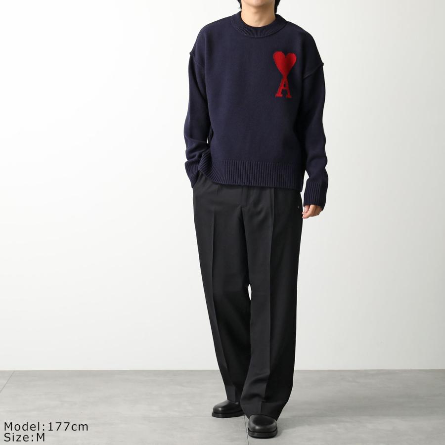 ami paris アミパリス セーター RED ADC SWEATER UKS006 018 ami paris アミパリス セーター RED ADC SWEATER UKS006 018