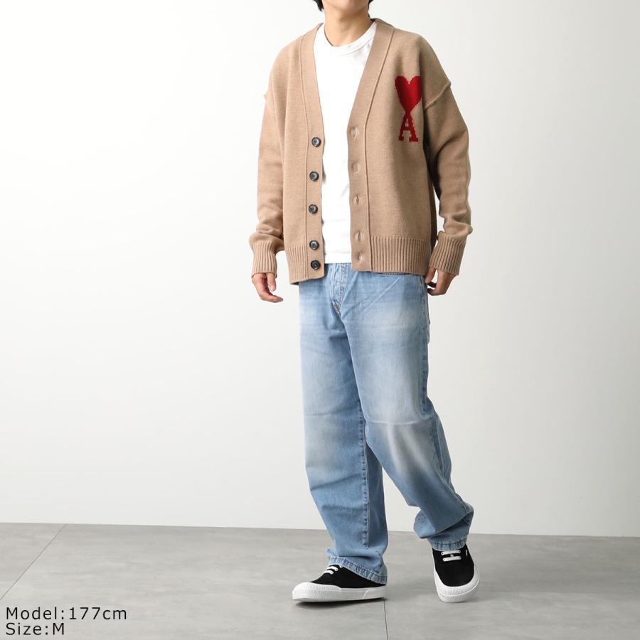 ami paris アミパリス カーディガン RED ADC CARDIGAN UKC006 ami paris アミパリス カーディガン RED ADC CARDIGAN UKC006