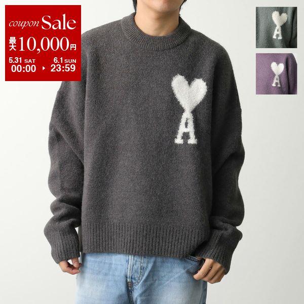 ami paris アミパリス セーター OFF WHITE ADC SWEATER UKS025 ami paris アミパリス セーター OFF WHITE ADC SWEATER UKS025