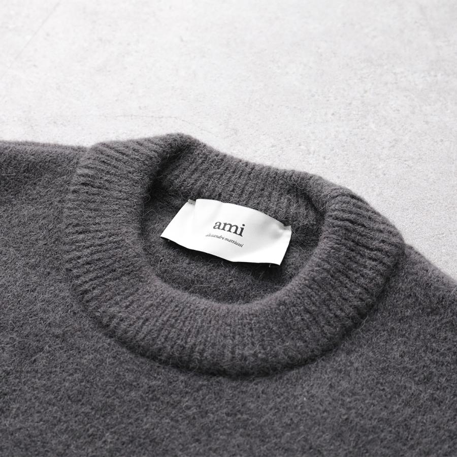 ami paris アミパリス セーター OFF WHITE ADC SWEATER UKS025 ami paris アミパリス セーター OFF WHITE ADC SWEATER UKS025
