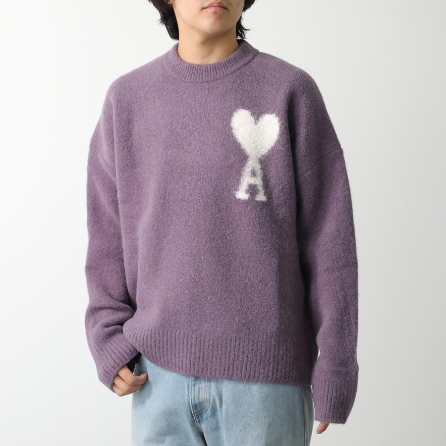ami paris アミパリス セーター OFF WHITE ADC SWEATER UKS025 ami paris アミパリス セーター OFF WHITE ADC SWEATER UKS025