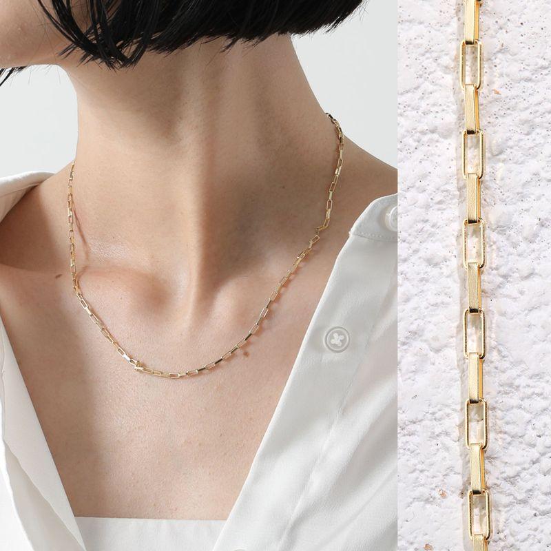 TOM WOOD（トムウッド） ネックレス Billie Chain Gold 18inch 100060