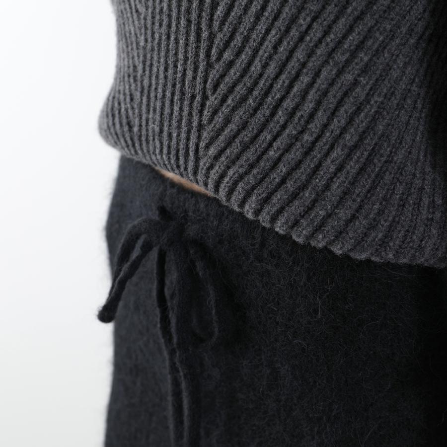 LGB カシミア混 ミニスカ サイズ0 黒 The Garment ザ ガーメント ミニスカート bern mini a 20752