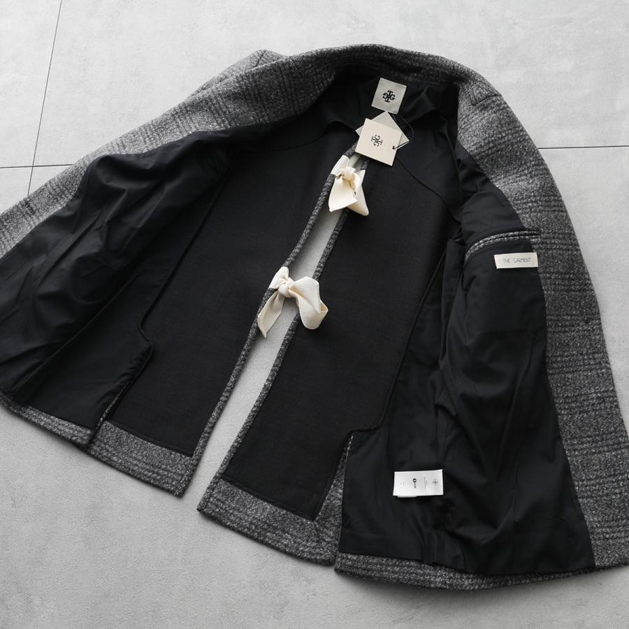 The Garment ザ ガーメント ウール チェック柄 リボンジャケット6 The Garment ザ ガーメント ブレザー brad blazer 20575 レディース