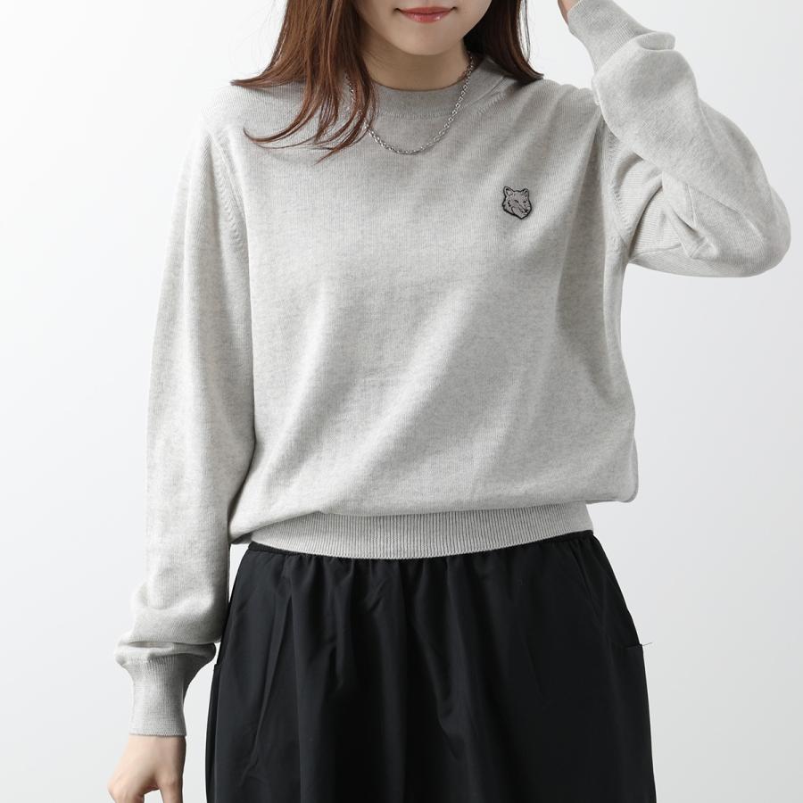 MAISON KITSUNE　メゾンキツネ　パッチ　ニット　グレー 楽天市場】Maison Kitsune メゾンキツネ セーター Baby Fox Patch