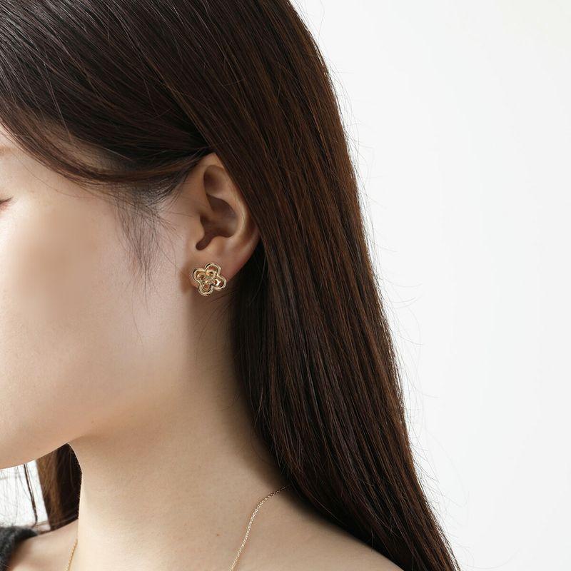 TORY BURCH（トリーバーチ） ピアス KIRA CLOVER STACKED STUD キラ