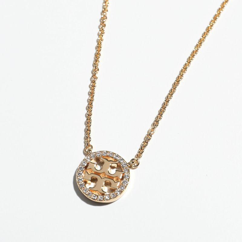 TORY BURCH（トリーバーチ） アイコン パヴェ ペンダント ネックレス