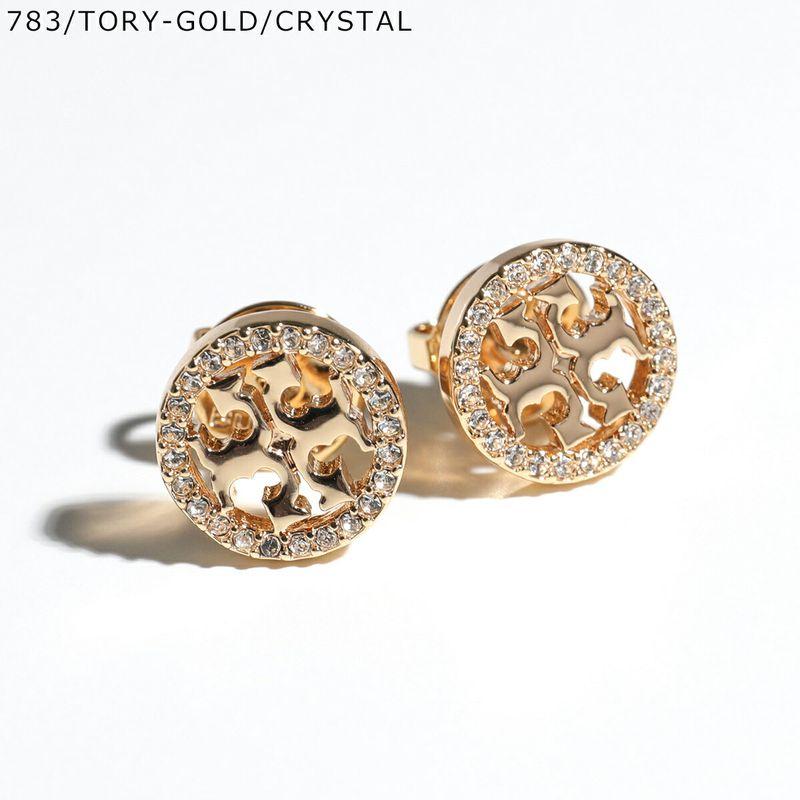 TORY BURCH（トリーバーチ） アイコン パヴェ スタッズ ピアス 53422