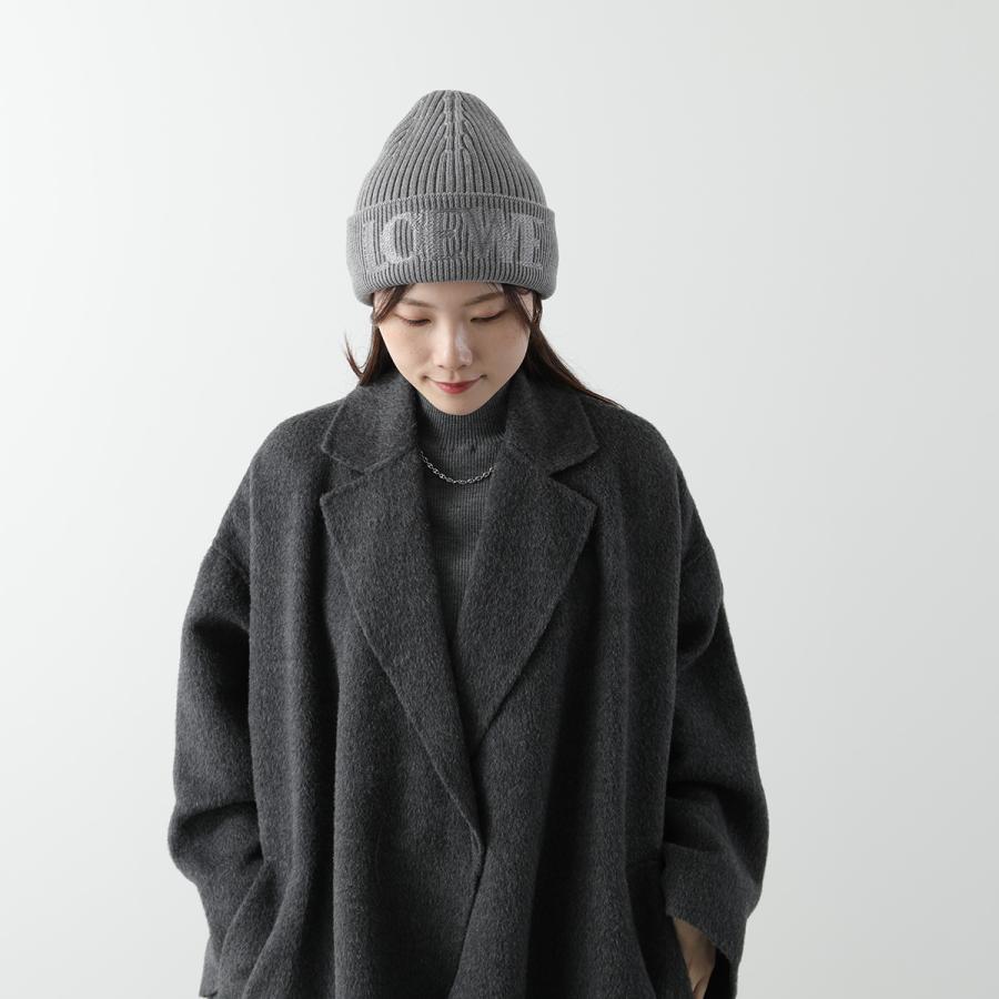LOEWE ロエベ ニット帽 F540257X23 レディース ロゴ刺繍 ニット LOEWE ロエベ ニット帽 F540257X23 レディース ロゴ刺繍 ニット