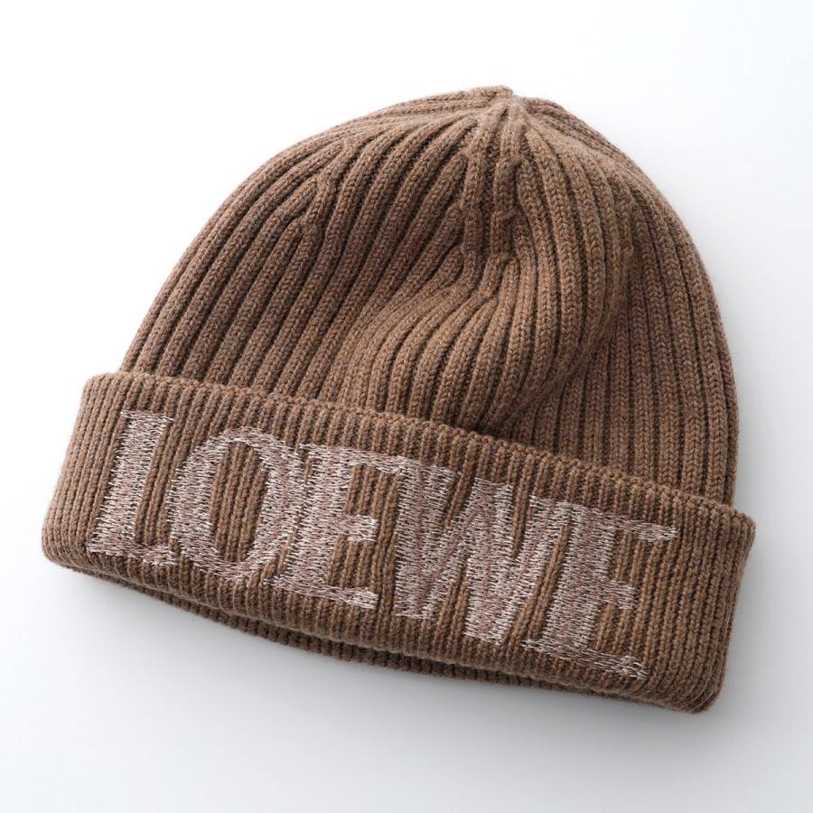 LOEWE ロエベ ニット帽 F540257X23 レディース ロゴ刺繍 ニット LOEWE ロエベ ニット帽 F540257X23 レディース ロゴ刺繍 ニット
