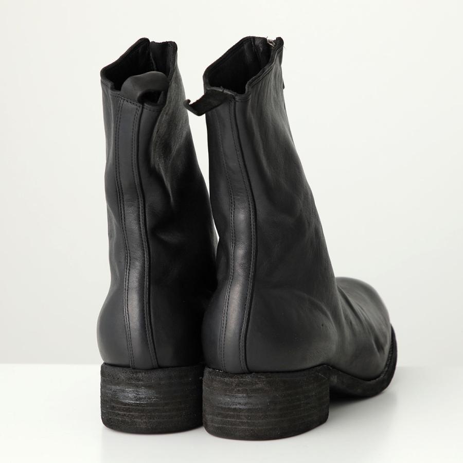 GUIDI（グイディ） フロントジップブーツ PL2 メンズ ホースレザー