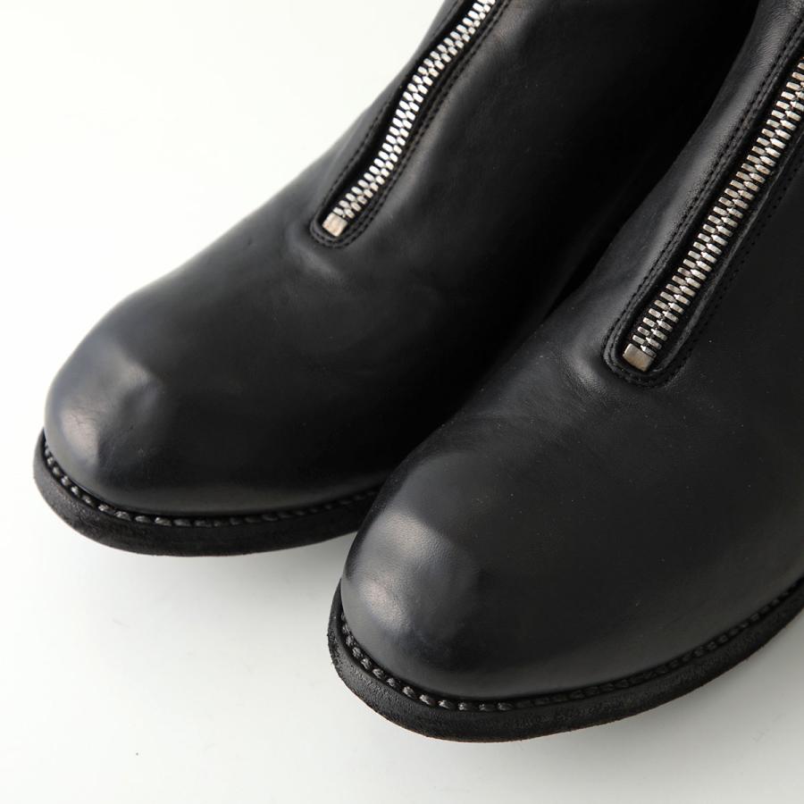 GUIDI（グイディ） フロントジップブーツ PL2 メンズ ホースレザー