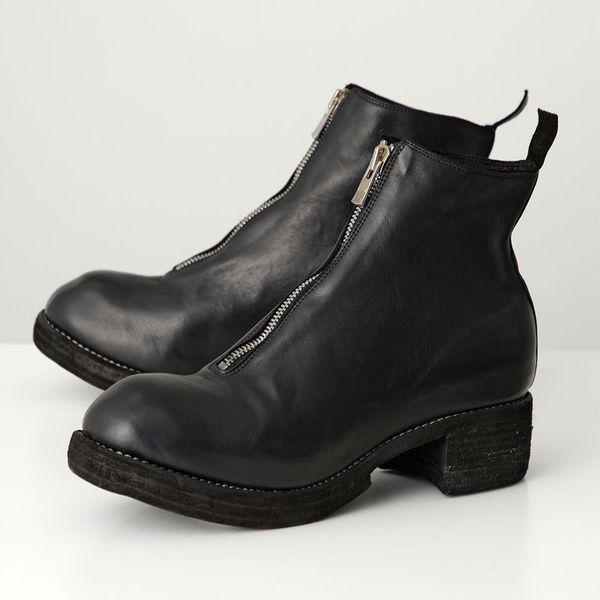 正規 美品 GUIDI PL1 ブーツ 黒 41 ホースハイド ジップ 正規 美品 GUIDI PL1 ブーツ 黒 41 ホースハイド ジップ
