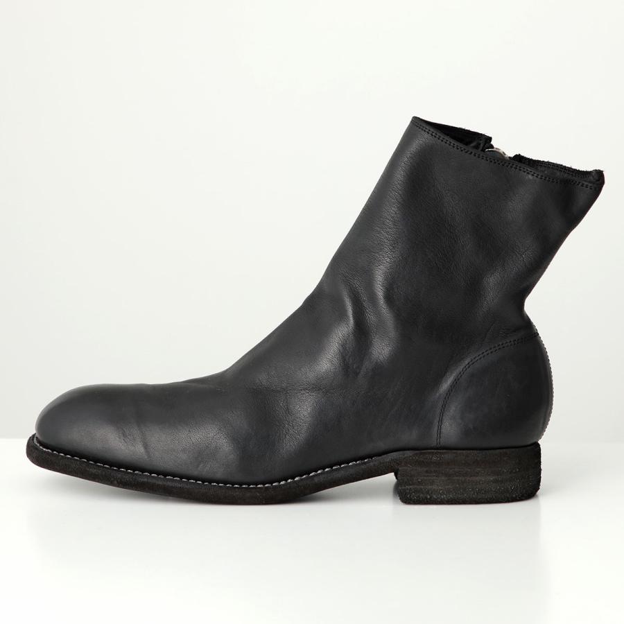GUIDI（グイディ） サイドジップブーツ 696 メンズ ホースレザー