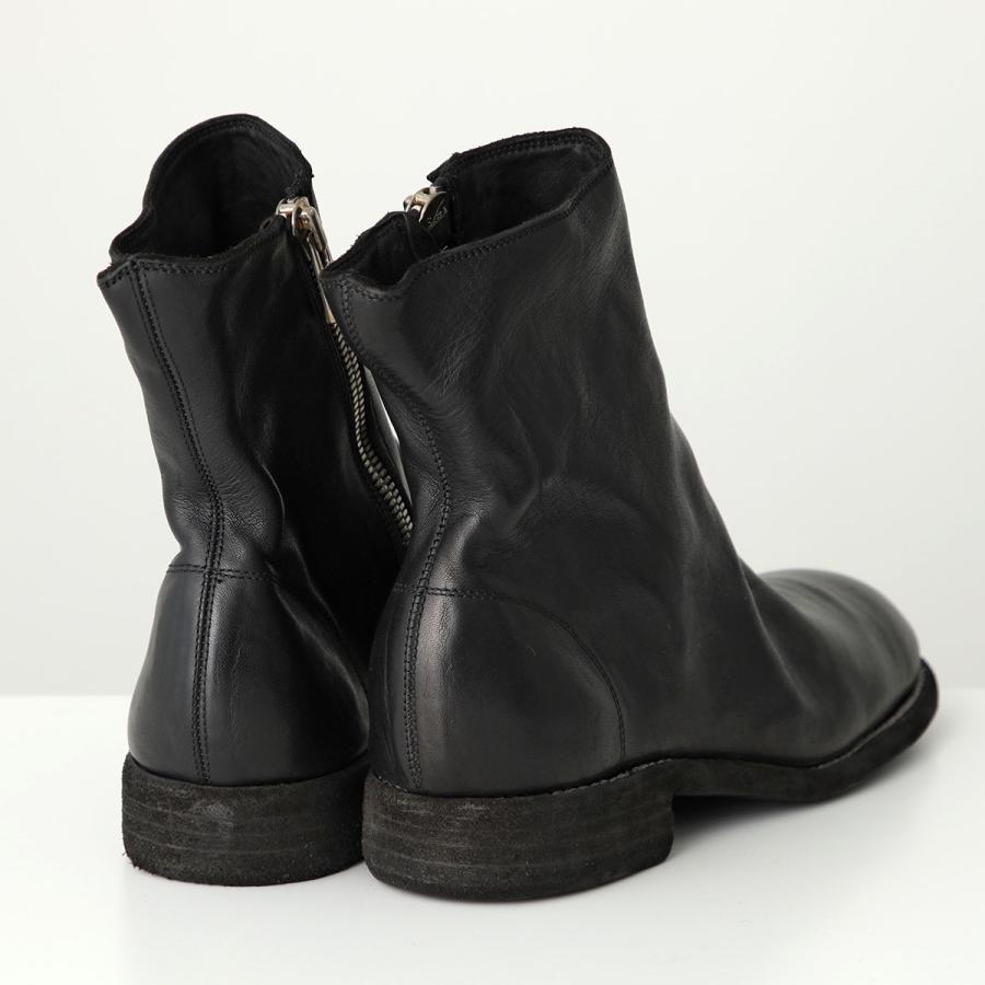GUIDI（グイディ） サイドジップブーツ 696 メンズ ホースレザー