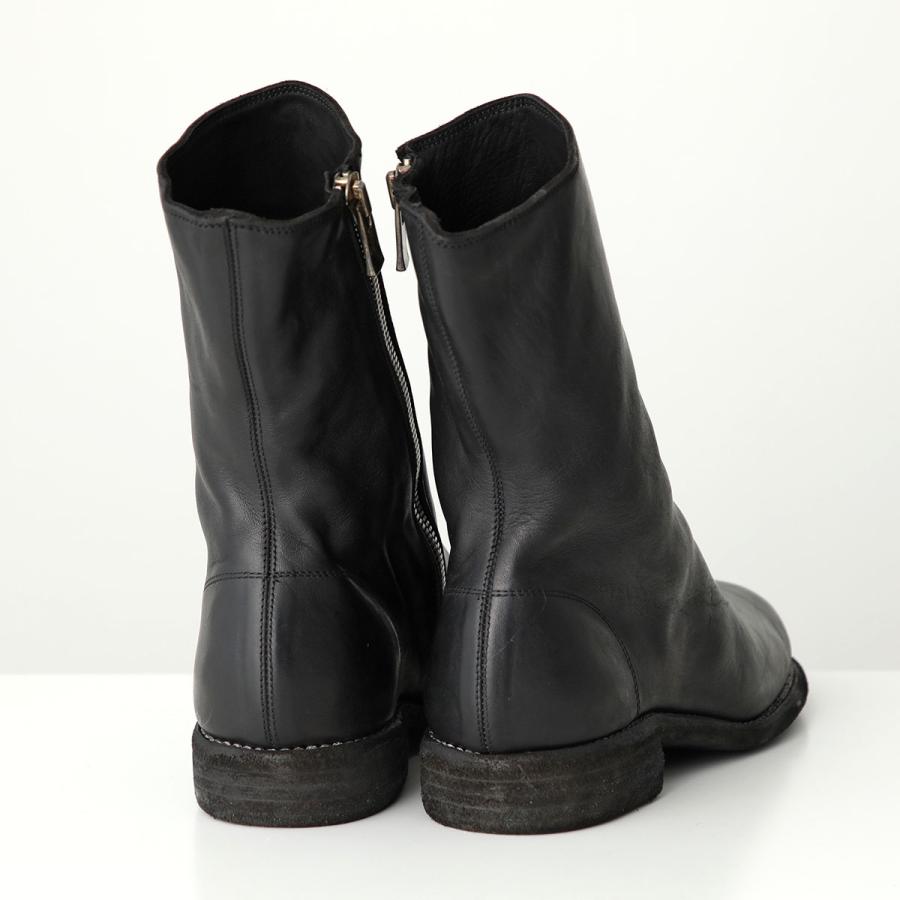 GUIDI（グイディ） サイドジップブーツ 698 メンズ ホースレザー フル