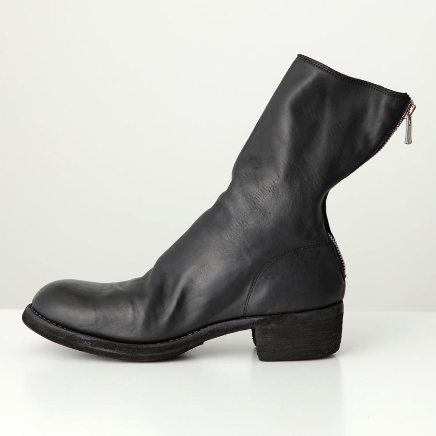 GUIDI（グイディ） バックジップブーツ 788Z メンズ ホースレザー フル
