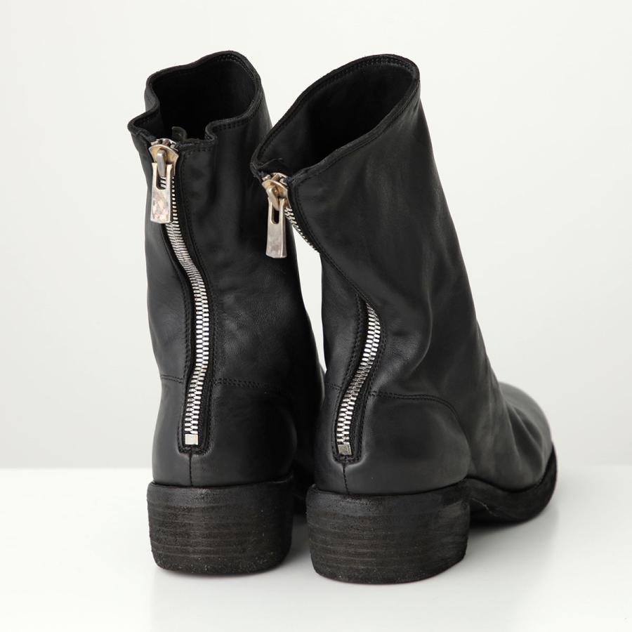 GUIDI（グイディ） バックジップブーツ 788Z メンズ ホースレザー フル
