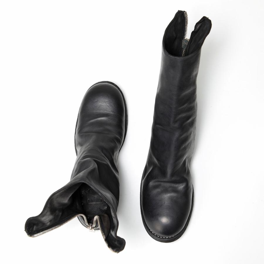 GUIDI（グイディ） バックジップブーツ 788Z メンズ ホースレザー フル