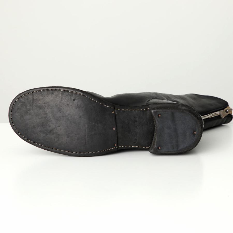 GUIDI（グイディ） バックジップブーツ 788Z メンズ ホースレザー フル