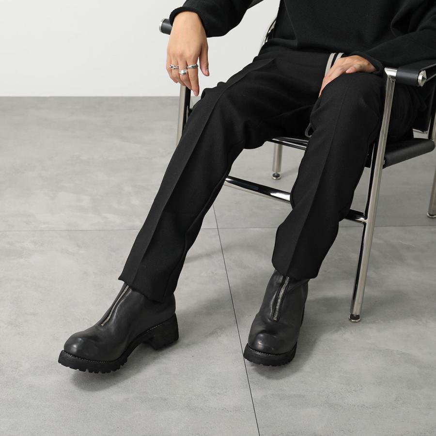 GUIDI グイディ フロントジップブーツ PL1V メンズ ホースレザー GUIDI グイディ フロントジップブーツ PL1V メンズ ホースレザー